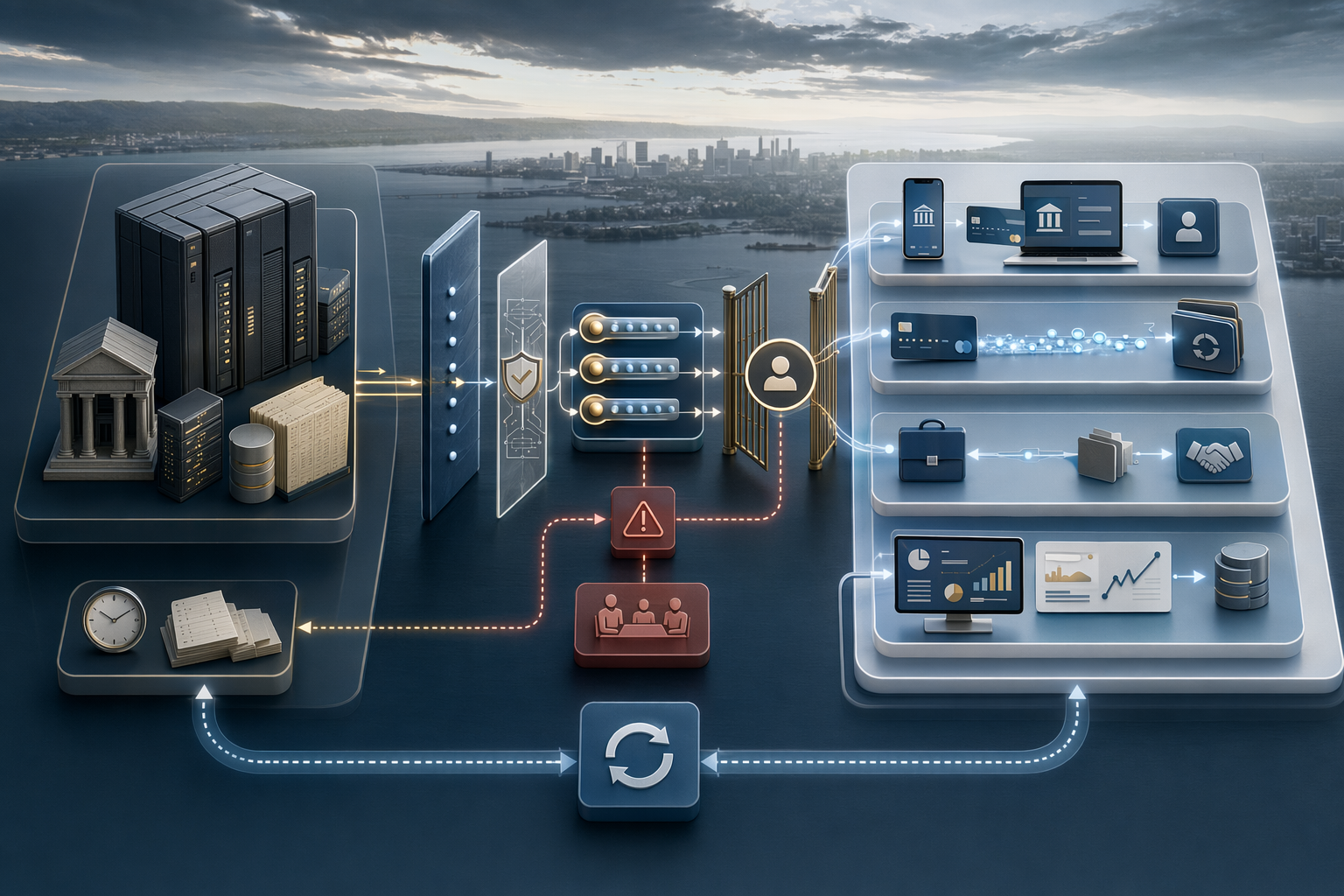 Digital banking onboarding: downstream dependency risk before rollout